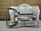 Vintage Massey Harris 33 Tractor Pewter Belt Buckle 1953-1957 Limited Edition