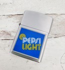 Vintage Barlow 1970   s  pepsi Light  Windproof Steel Lighter