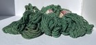 Vtg Aunt Lydia s Heavy Rug Yarn 292 Emerald     75 25 Poly cotton -  3 Skeins 