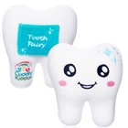 Tooth Fairy Pillow - Soft Plush Tooth Fairy Pillow With Pocket - Keepsake For 