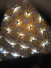 Stained Glass Wheel Kaleidoscope W  Wood Stand And Body