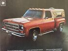 1976 Gmc Pickup Truck Print Ad