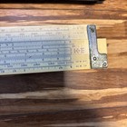 Vintage K   E Slide Rule With Leather Case Ke Keuffel   Esser   1947 Pats Pend 