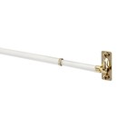  5 Pack   5 16  White Adjustable Swivel Sash Rod  21-38 