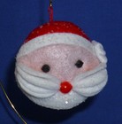 Hallmark Ornament Christmas Cupcakes  5 2014 Sweet St Nick Santa Claus Fabric 