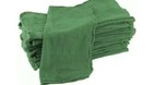 50 New Great Mechanics Shop Rags Towels Green Jumbo 13 x14 