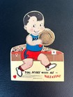 Rare Vintage Basketball 1930s Valentine Card