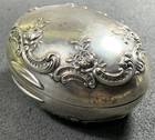 Gorham Sterling Silver Rose Scroll Victorian Soap Box  case  78 Grams  Antique 