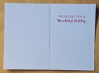 Merry Christmas Greeting Card    Envelope 4 625x6 75  
