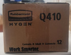 Rubbermaid Hygen 18  Microfiber Damp Mop  Green - Box Of 12 - Q410