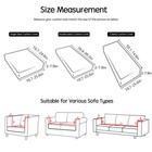 Jacquard Stretch Individual Sofa Seat Cushion Covers Couch Removable Protector