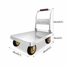 Heavy Duty Transport Tool Carts Platform Truck Cart Folding Trolley Truck