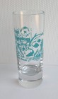 Souvenir Shot Glass Texas State Aquarium Corpus Christi 2 Oz Teal Green Decals
