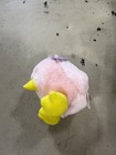 Vintage Swibco 1998 Puffkins Chirps Pink Chick Plush Toy Stuffed Animal P4