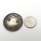 Victorian Sterling Silver 1893 Repouss   Celluloid Pocket Calendar Columbian Expo