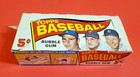 1965 Topps Baseball - Empty Display Wax Box   Sandy Koufax - Mickey Mantle Rare