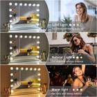 Vanity Mirror With Lights  Hollywood Lighted Makeup Mirror With 15 Dimmable Led