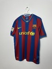 Barcelona 2009 2010 Home Football Shirt Soccer Jersey Nike 343808-496 Sz M