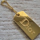 Vintage  Christian Dior Sparkling Crystal Dog Tag Compact