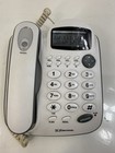 Emerson Caller Id Speaker Wall desk Phone White Em-2646