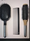 Dyson Hair Paddel Brush   Comb Gift Set   Silver Color