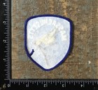Vintage Massachusetts Black-capped Chickadee Bird Travel Souvenir Patch Ma 1970s