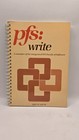 Vintage 1980s Pfs  Write File Mail List For Apple Iic iie Manuals Only