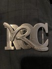 Rocawear Silver Metal Logo Belt Buckle Shiny Interchangeable Fits 1 5in