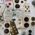Large Lot Of Sewing Accessories Buttons Needles Oil Singer More