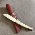 Gorgeous  Mint  Custom Handmade   pabu  Maker  Usa  Stag  Custom Sheath