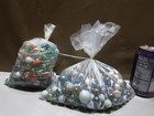 Large Lot Of Glass Marbles Machined And Handmade Shooters Included