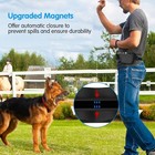H e 3 In 1 Dog Treat Pouch With Dog Waist Belt Stronger Magnetic Closure