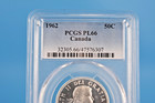 1962 Canada 50 Cent Silver Pcgs Pl66 Half Dollar  47576307