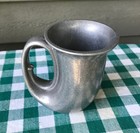 Solid Pewter Tankard   Stein 5  Tall Unusual