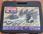 Craftsman 33576 76 Pc       Mechanic s Tool Set W Extras  Case Usa          