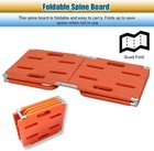 Foldable Water Rescue Spine Board Stretcher Patient Transfer-backboard Emt