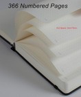 Thick Bullet Notebook With 366 Numbered Pages  A5 Dotted Journal For Writing Wit