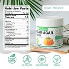 Agar Agar Powder 1000 Strength  100  Natural Seaweed  Vegan Gelatin Substitute 