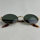 Bausch   Lomb W2188 Nxbk Vintage Sunglasses Oval Gold Tortoise Small Frame