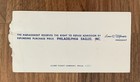 1960 Nfl Championship Game Ticket Stub Philadelphia Eagles Vs Green Bay Packers