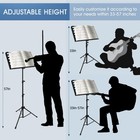 Sheet Music Stand  Portable Music Stand-metal Professional  Adjustable Music    