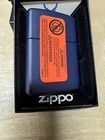 Zippo Us Air Force White Logo On Blue Lighter - 239 - New