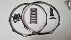 Dfp 14    Snare Drum Hardware Set - Antique Nickel  Hoops  Lugs  Throw Off
