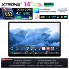 Rear Seat Entertainment Android Screen For Bmw 5 7 Series X5 X7 14 Qled Monitor