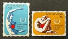 Travelstamps  San Marino Stamps Scott  787-788 - 1972 World Health Month Mnh Og
