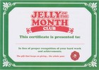 National Lampoon s Christmas Vacation Jelly Of The Month Club Certificate