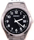 Seiko Selection Sbpx155 Stainless Steel Solar Analog Watch Black Dial New In Box
