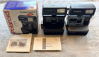 Vintage Polaroid Instant Camera Lot Onestep Closeup   Sun 600 Lms Box Manuals