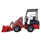600kg Compact Wheel Loader Kubota D1105 Diesel Mini Loader Usa Stock