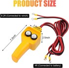 Winch Controller  Push Button Remote pulls 1500lbs To 5000lbs 12v Electric Winch